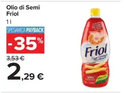 Carrefour Olio di Semi Friol offerta