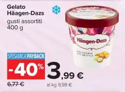 Carrefour Gelato Häagen-Dazs offerta