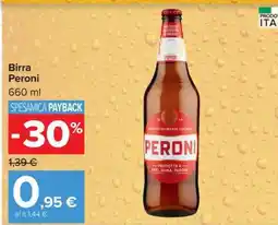Carrefour Birra Peroni offerta