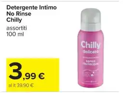 Carrefour Detergente Intimo No Rinse Chilly offerta