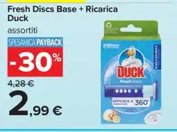 Carrefour Fresh Discs Base + Ricarica Duck offerta
