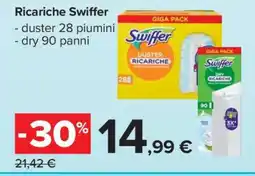 Carrefour RICARICHE SWIFFER offerta