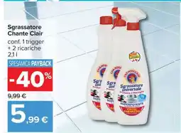 Carrefour Sgrassatore Chante Clair offerta