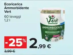 Carrefour Ecoricarica Ammorbidente Vert offerta