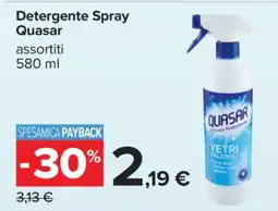 Carrefour Detergente Spray Quasar offerta