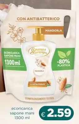 Acqua & Sapone ecoricarica sapone mani 1300 ml offerta