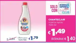 Acqua & Sapone CHANTECLAIR ricarica spray 700 ml offerta