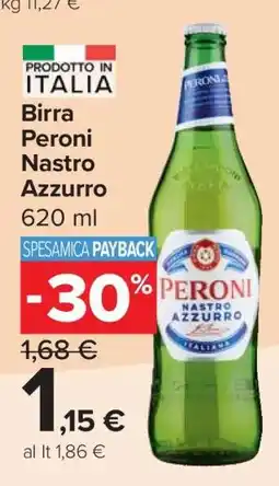 Carrefour Birra Peroni Nastro Azzurro offerta