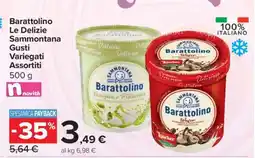 Carrefour Barattolino Le Delizie Sammontana Gusti Variegati Assortiti offerta