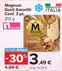 Carrefour Magnum Gusti Assortiti Conf. 3 pz offerta