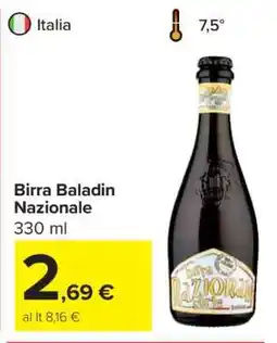 Carrefour Birra Baladin Nazionale offerta