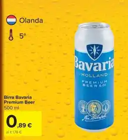 Carrefour Birra Bavaria Premium Beer offerta