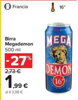 Carrefour Birra Megademon offerta