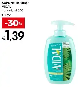 Bennet Vidal sapone liquido tipi vari, offerta