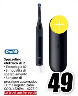 MediaWorld Oral-B Spazzolino elettrico iO 2 offerta