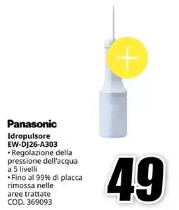 MediaWorld Panasonic Idropulsore EW-DJ26-A303 offerta