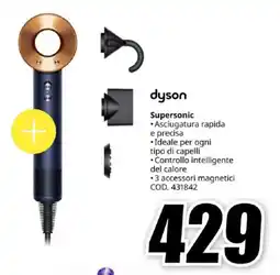 MediaWorld dyson Supersonic offerta
