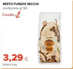 Tigre Consilia misto funghi secchi offerta