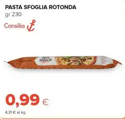 Tigre Consilia pasta sfoglia rotonda offerta