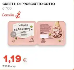 Tigre Consilia cubetti di prosciutto cotto offerta