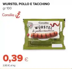 Tigre Consilia wurstel pollo e tacchino offerta