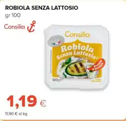 Tigre Consilia robiola senza lattosio offerta
