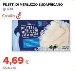 Tigre Consilia filetti di merluzzo sudafricano offerta