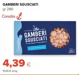 Tigre Consilia gamberi sgusciati offerta