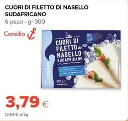 Tigre Consilia cuori di filetto di nasello sudafricano offerta