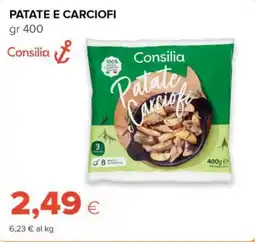 Tigre Consilia patate e carciofi offerta