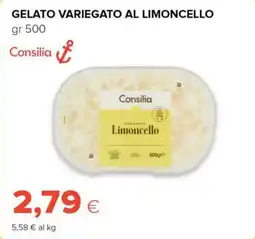 Tigre Consilia gelato variegato al limoncello offerta