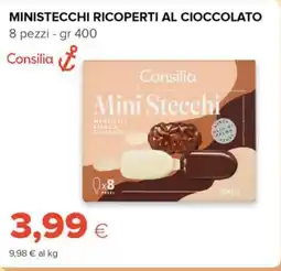 Tigre Consilia ministecchi ricoperti al cioccolato offerta