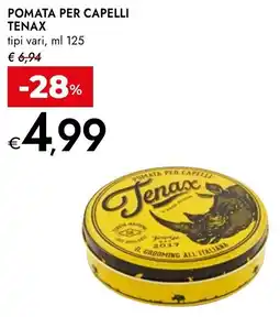 Bennet Tenax pomata per capelli tipi vari offerta