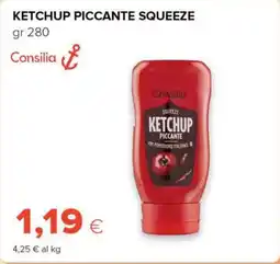 Tigre Consilia ketchup piccante squeeze offerta