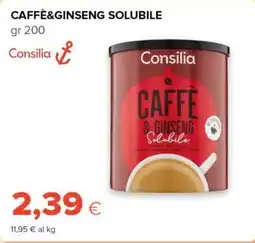 Tigre Consilia caffè&ginseng solubile offerta