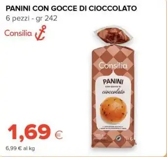 Tigre Consilia panini con gocce di cioccolato offerta