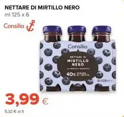 Tigre Consilia nettare di mirtillo nero offerta