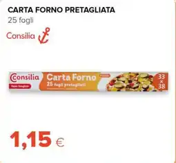 Tigre Consilia carta forno pretagliata offerta