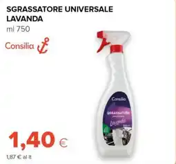 Tigre Consilia sgrassatore universale lavanda offerta