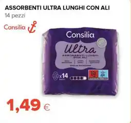 Tigre Consilia assorbenti ultra lunghi con ali offerta