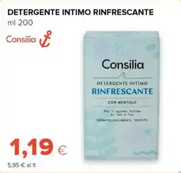 Tigre Consilia detergente intimo rinfrescante offerta