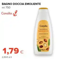 Tigre Consilia bagno doccia emoliente offerta