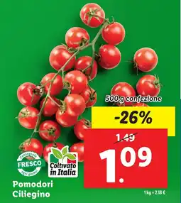 Lidl Pomodori Ciliegino offerta