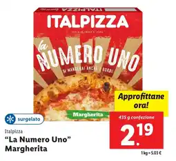Lidl Italpizza "La Numero Uno" Margherita offerta