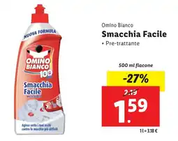 Lidl Omino Bianco Smacchia Facile offerta