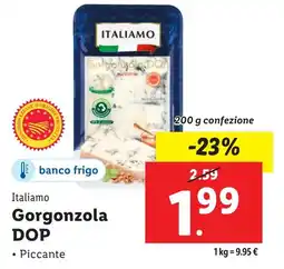 Lidl Italiamo Gorgonzola DOP offerta