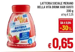 A&O Latteria sociale merano bella vita drink vari gusti offerta