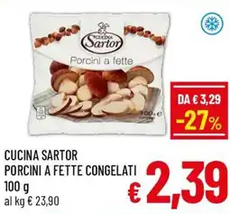 A&O Cucina sartor porcini a fette congelati offerta