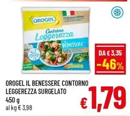 A&O Orogel il benessere contorno leggerezza surgelato offerta