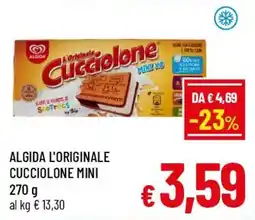 A&O Algida l'originale cucciolone mini offerta